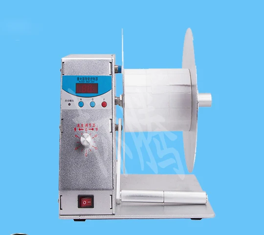 

BT-H-115 NEW Digital Automatic Label Rewinder Tags Rewinding Machine Speed Adjustable FOR Supermarket