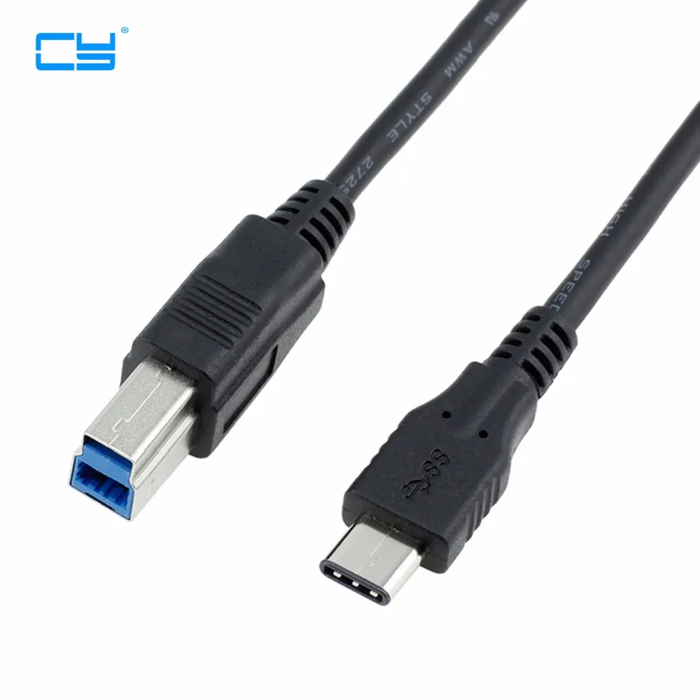 Тип с разъемами типа C и B штекер USB 3 0 принтер соединительный кабель разъемом