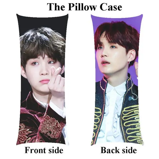 Boyfriend Bangtan Boys SUGA Only наволочка на заказ - Цвет: Pillowcase