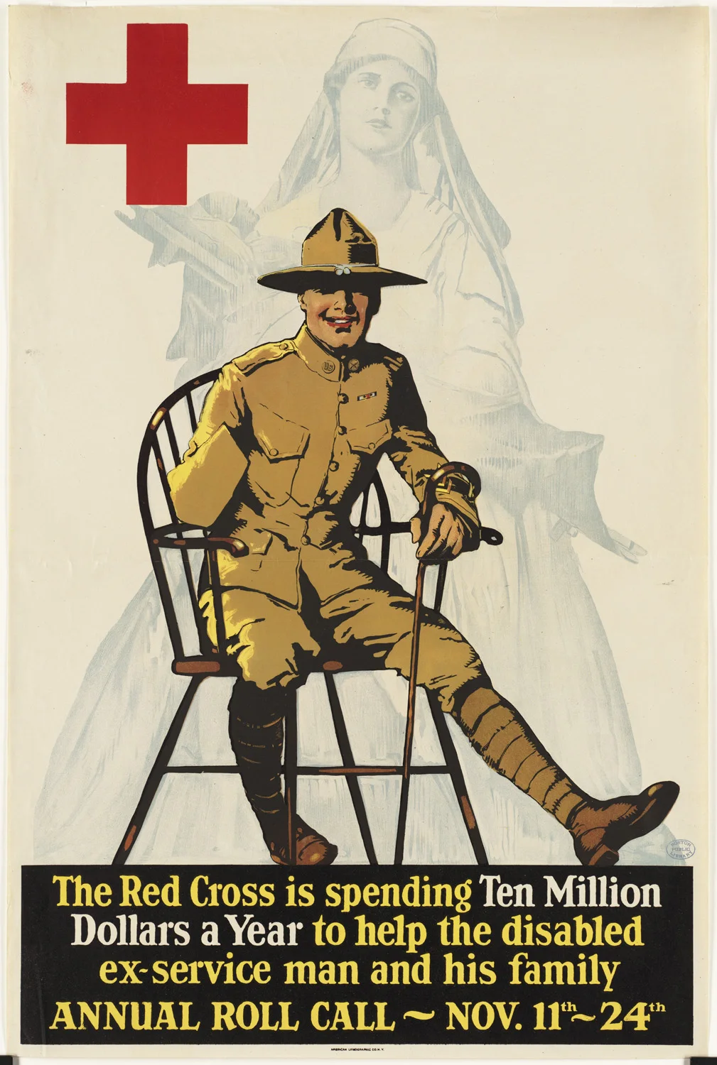 US WW1 WW2 винтажный военный постер годовой ролл вызов классические холщовые картины