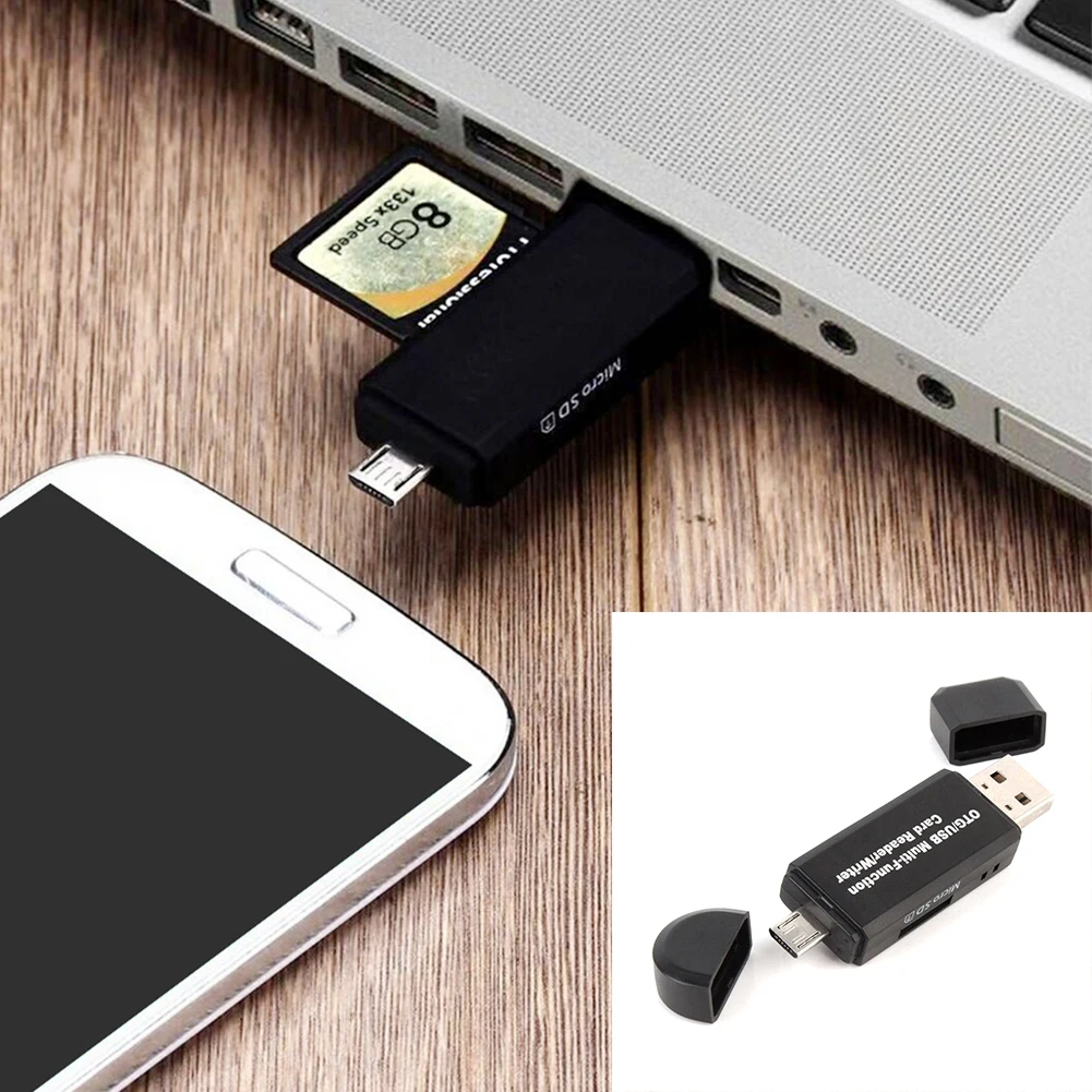 Memery карты считывающее устройство Micro USB OTG к 2 0 адаптер Card Reader для телефона Android