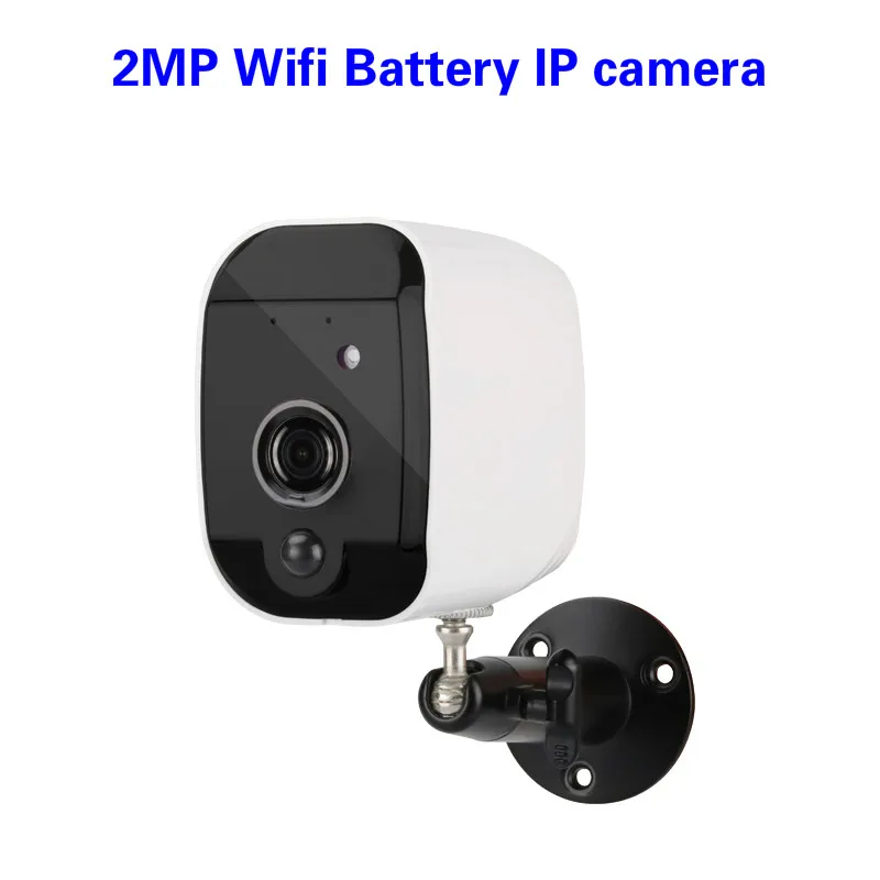2MP батарея wifi IP камеры P2P мобильное управление перезаряжаемые ИК видения уличные камеры видеонаблюдения двухстороннее аудио 1080P wifi cam