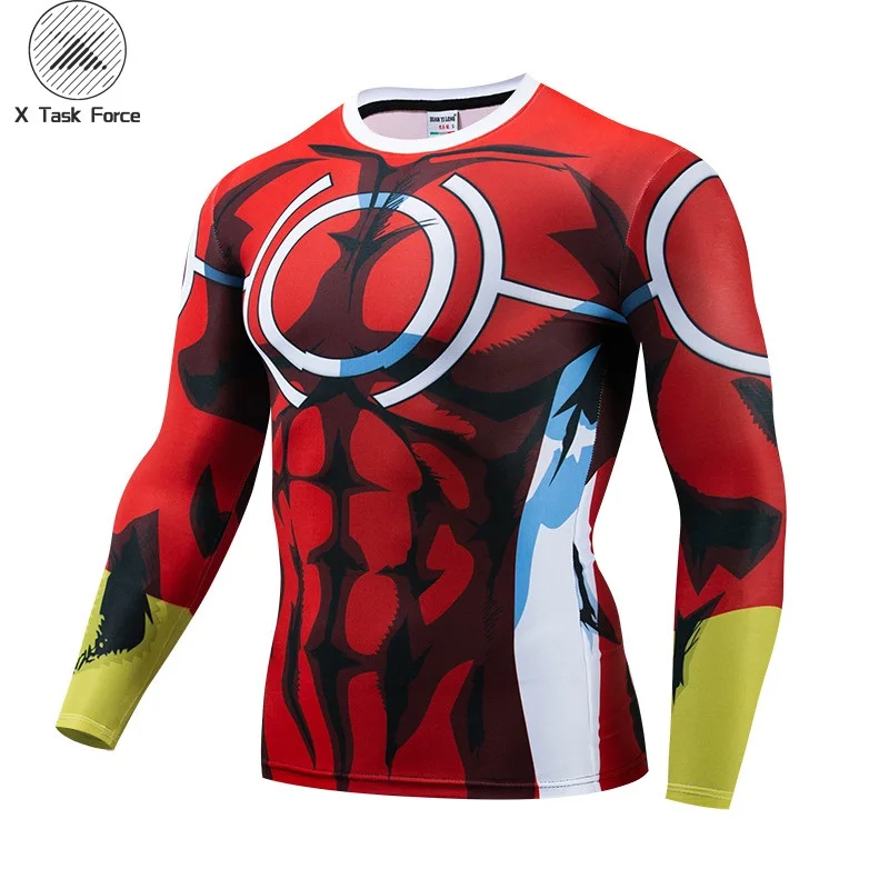 Мужская футболка с принтом Вегета 3D изображением аниме Драконий жемчуг коротким