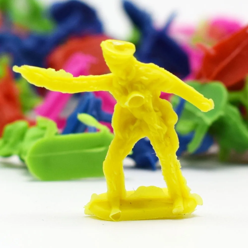 30 шт./лот военные пластиковые игрушки солдаты армейские мужские фигурки в позы