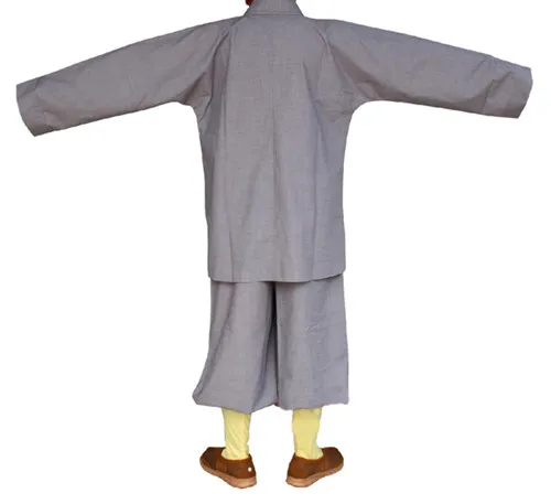 Высококачественный мужской традиционный халат шаолина кунг фу мантия Длинные