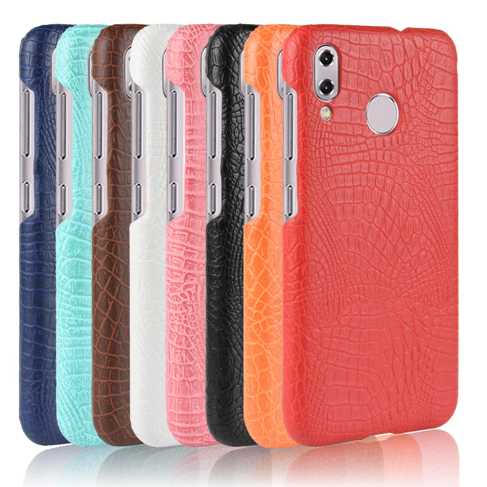 6.2" ZS620KL Luxury Crocodile Snake Pattern Leather Case for ASUS ZenFone 5Z 5 Z Cover Shockproof Hard Shell Phone Cases Fundas |