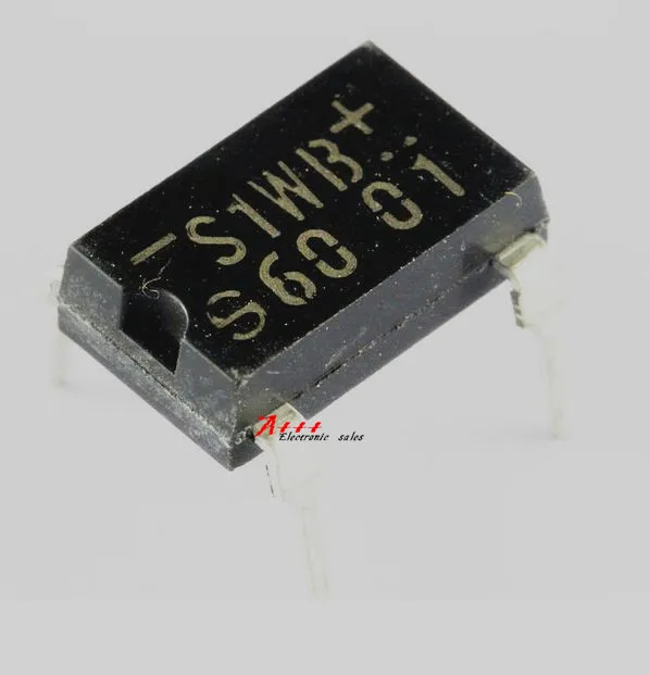 Бесплатная доставка новинка S1WB60 S1WBS60 1A/600V DIP 4 50 шт.|Интегральные схемы| |