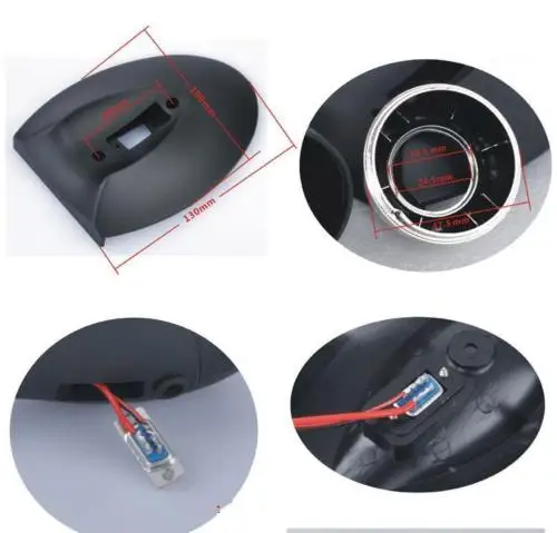 19 ядер динамик громкий крышка твитера декоративная круглая фиксированная