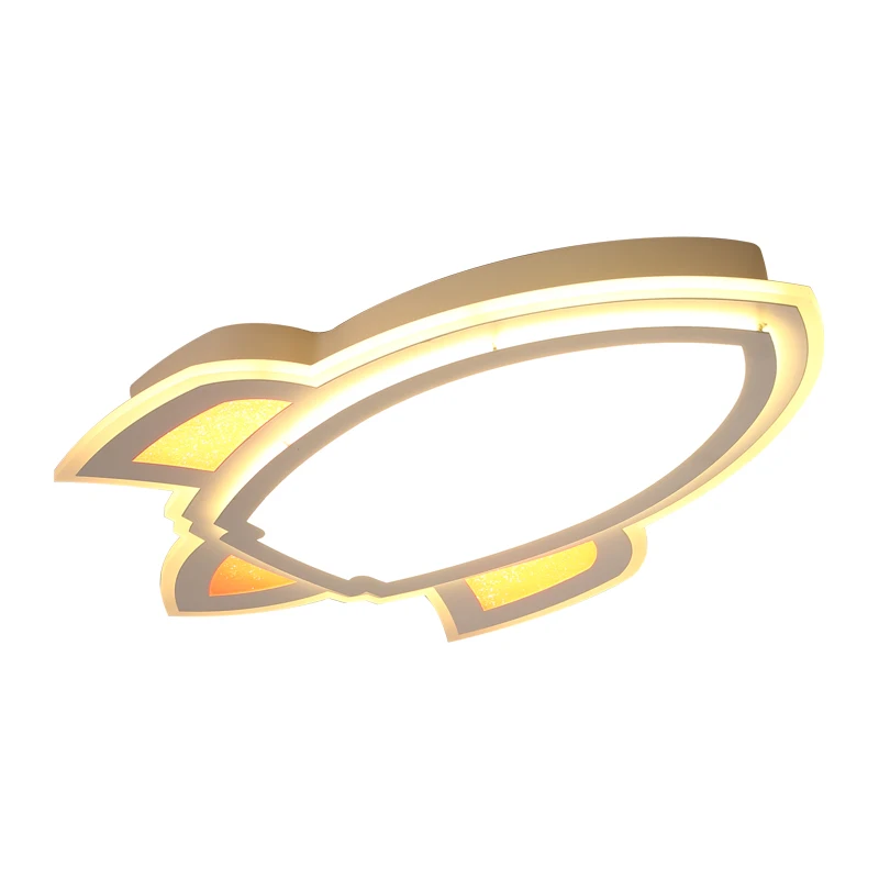 Мультяшный самолет светодиодные потолочные светильники современный детский