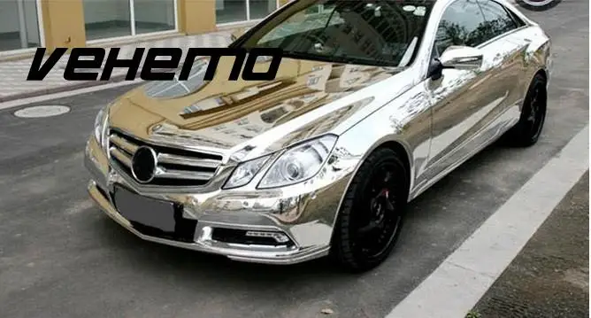 Vehemo 2017 автомобильный Стайлинг 6 дюймов x 60 Автомобильная хромированная наклейка