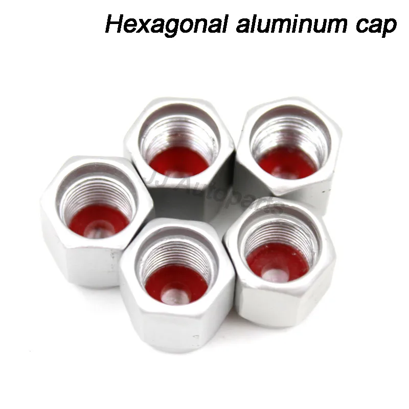 YAOPEI 10 шт./лот Шестигранная алюминиевая обода клапана колеса воздушный порт