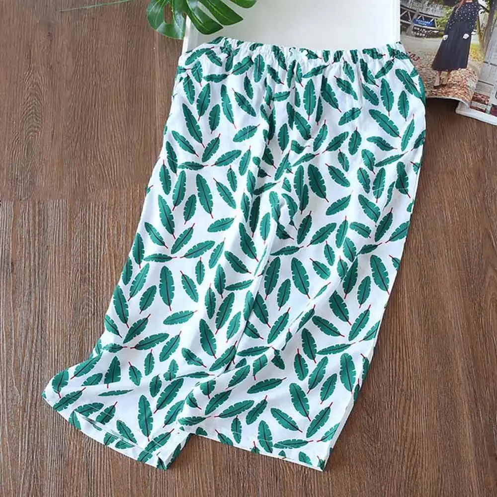 Pants-Green2 DANALA, 10 цветов, хлопковые штаны, для сна, для женщин, Vogue, удобные, повседневные, эластичные, леггинсы, для женщин, с высокой талией, домашняя одежда - Цвет: Pants-Green2