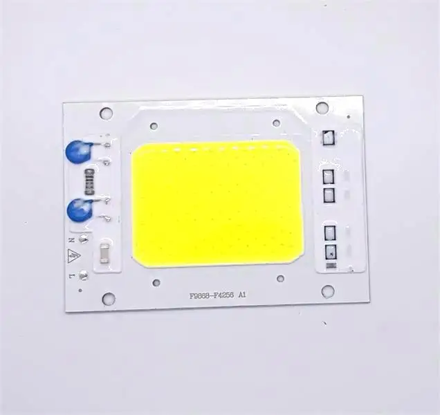 Светодиодный COB Чип 220 V 30 W 40 50 высокой лампа Светодиодная Водонепроницаемый IP65
