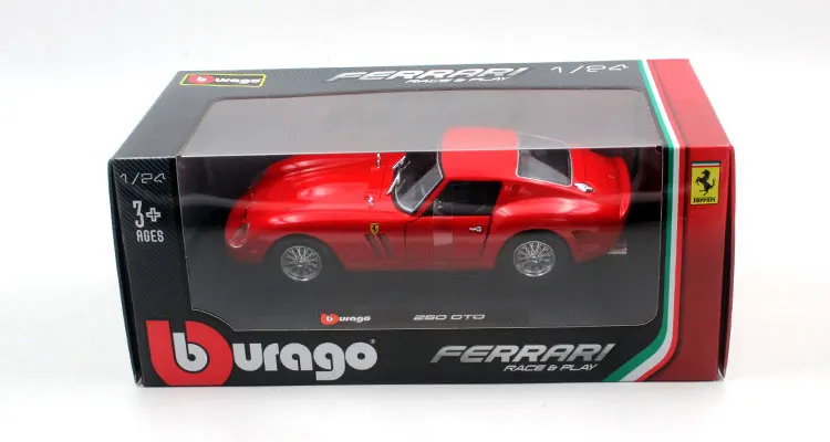 1:24 Ferari 250 GTO классическая модель автомобиля из сплава|Статуэтки и миниатюры| |
