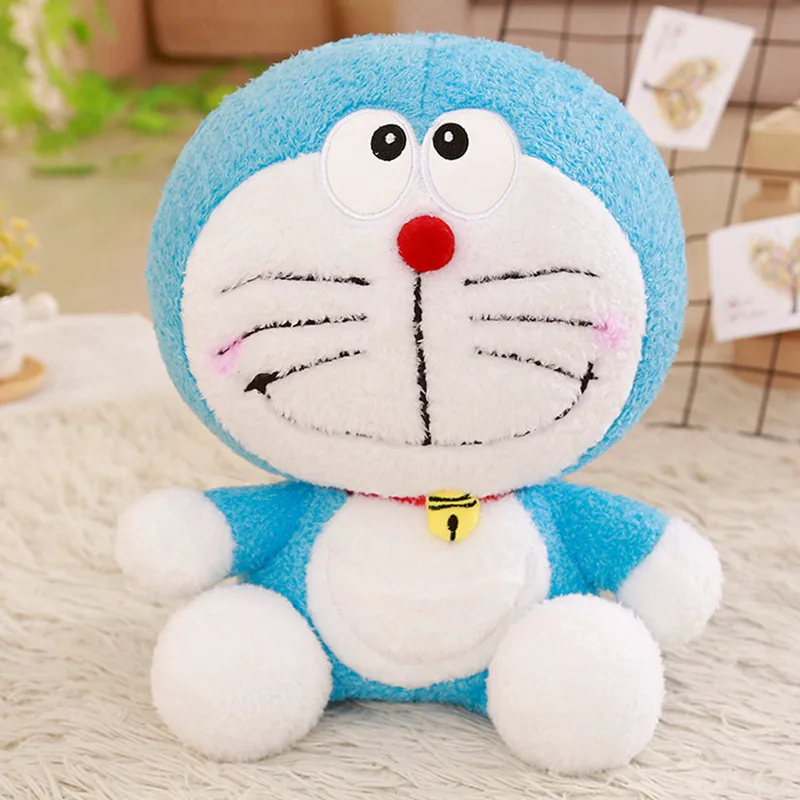 Игрушка плюшевая стоячая по мне 30/35/45/50 см кукла Дораэмон кот подарок для детей