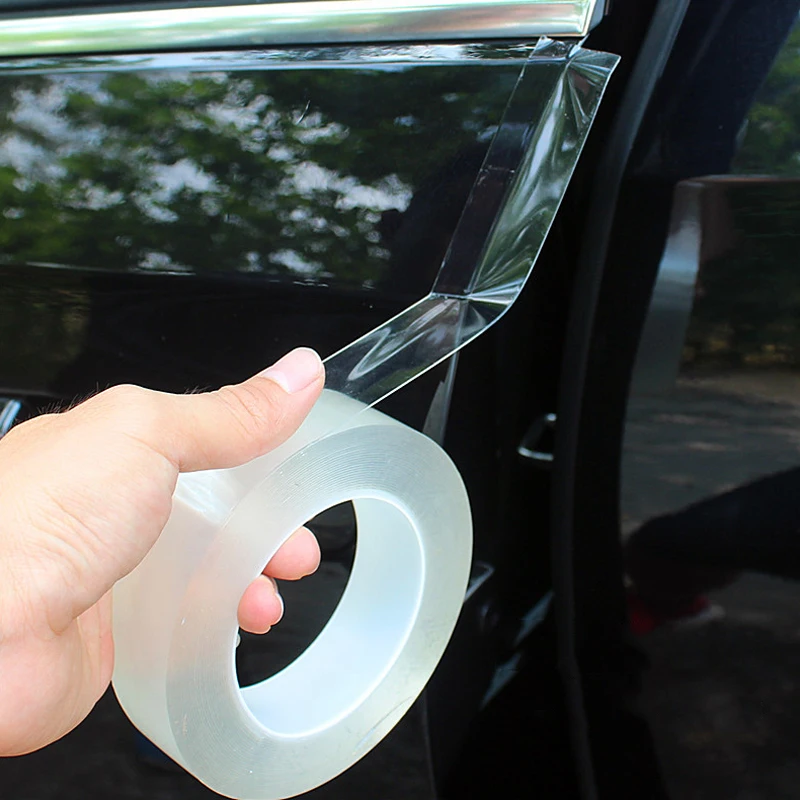 Автомобильный край двери прозрачный протектор невидимые анти-наклейки против