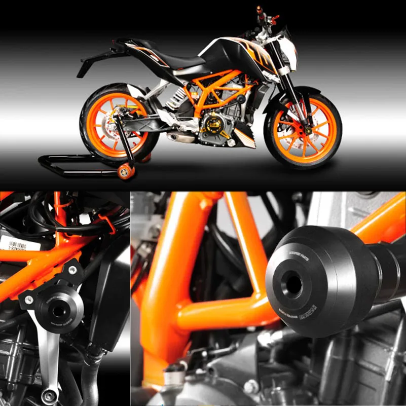 Motocorss для KTM RC390 Рама Ползунки мотоцикла Краш колодки CNC Алюминиевые Аксессуары