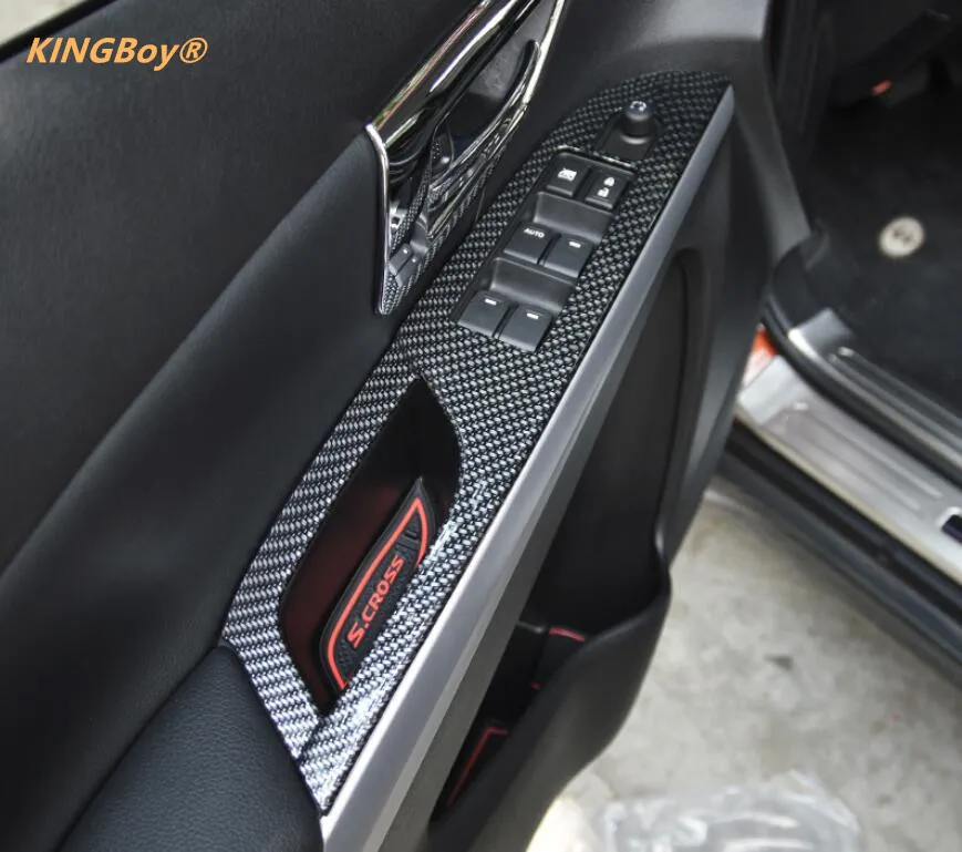 Подлокотник для автомобильного стекла панель переключателя с блестками