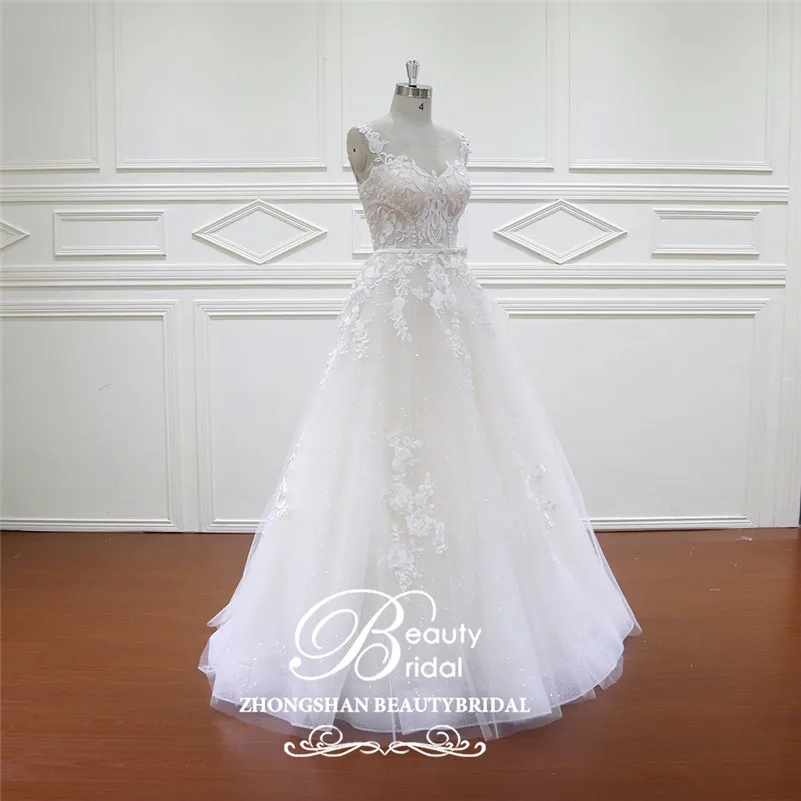 Beautybridal Robe de Mariage милое богемное кружевное винтажное богемное пляжное свадебное платье романтическое свободное платье XF16017