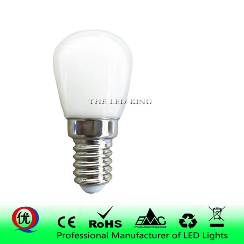 Мини E14 COB светодиодный светильник Blub 2835 SMD стеклянная лампа для холодильника