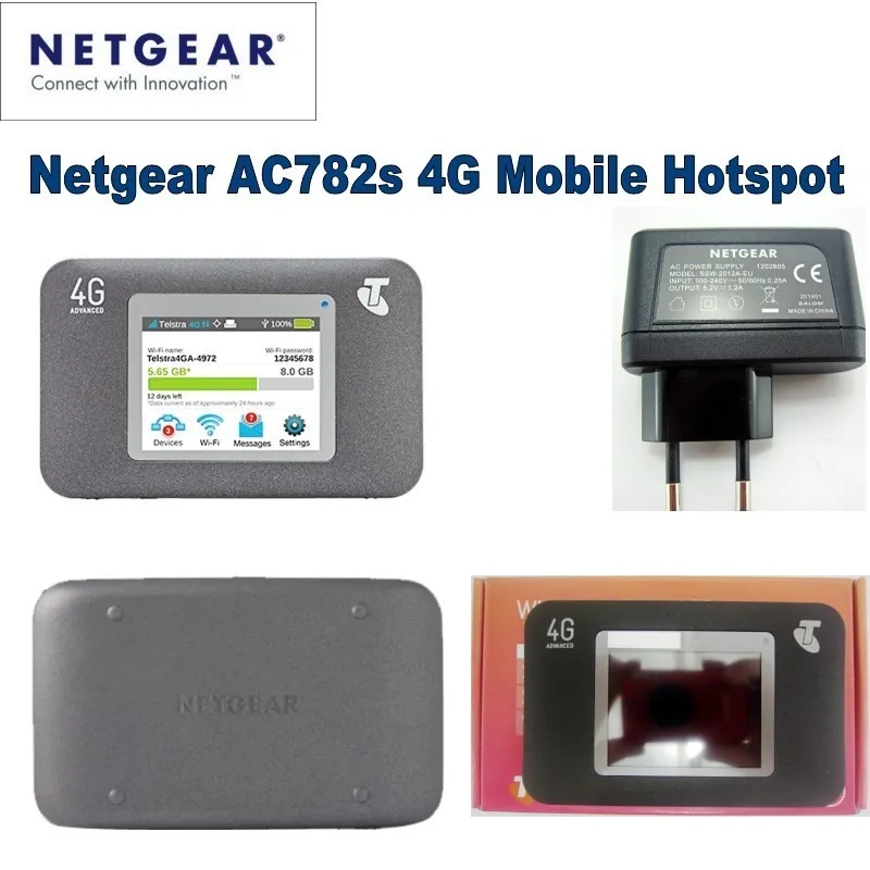 Мобильная точка доступа Netgear Aircard 782S (AC782S) 4G с 2 антеннами|antenna 4g|antenna mobileantenna r |