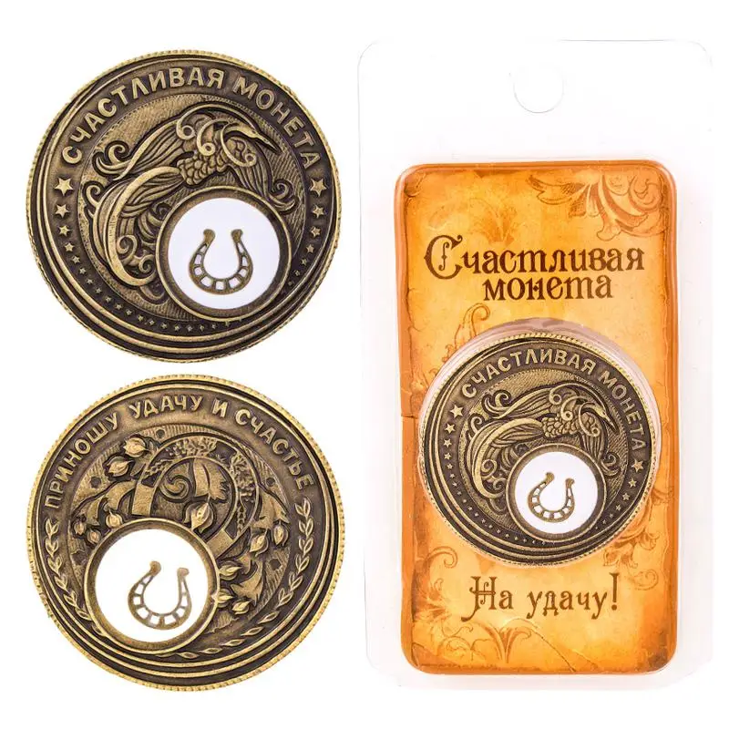 Новогодний сувенир творческие монеты Феникс Keepsake печати монета альбом