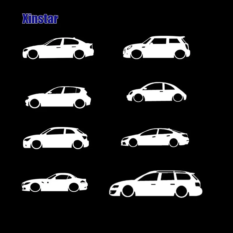 

Car body sticker for BMW 3 Series 328 330 1 series 116 118 audi A1 volkswagen CC Passat Scirocco R36 Z4