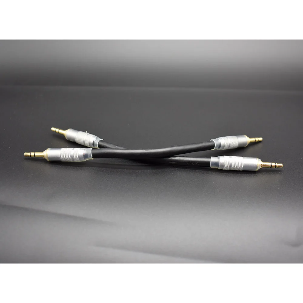Lusya 6N single crystal copper on the recording line 3.5mm Male to Stereo Audio Hifi AUX wire jump cable T0717 | Электроника