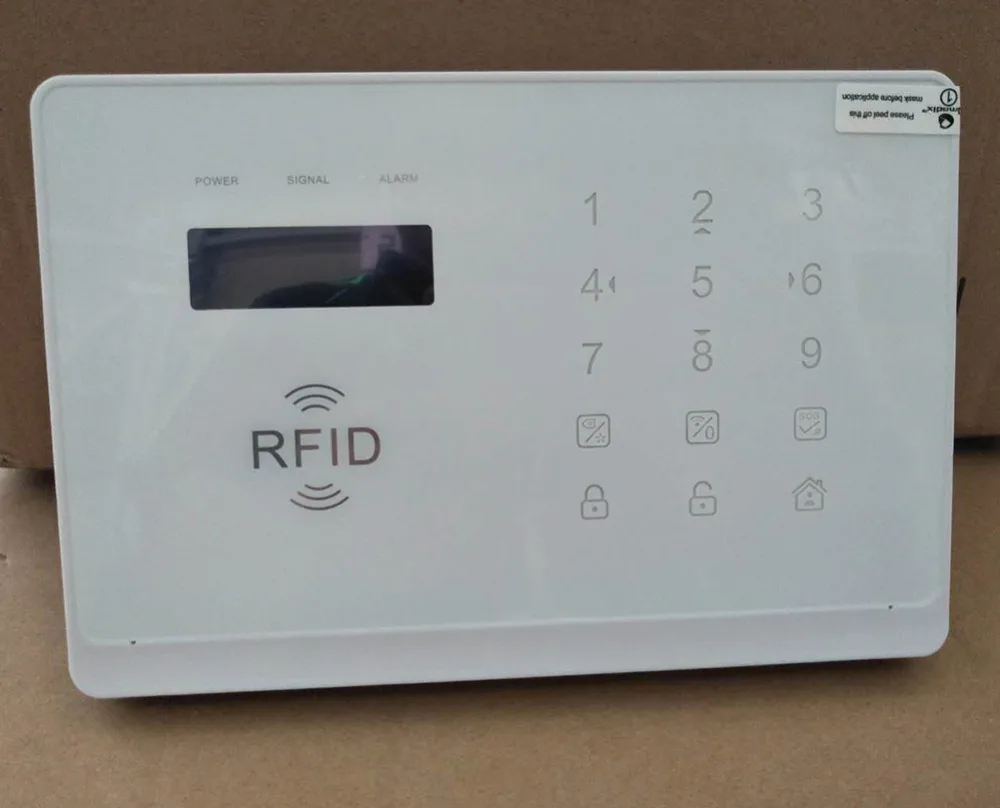 Wolf Guard беспроводной ЖК дисплей 3G GSM + Wifi RFID домашняя сигнализация охранная система