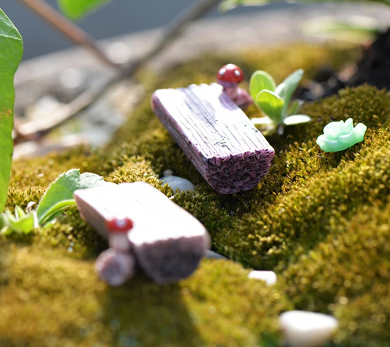 2 шт. грибной стул пень карликовые деревья декоративный волшебный сад миниатюры