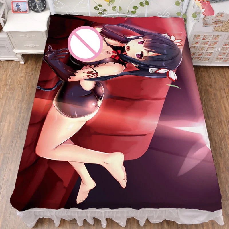 Аниме подземелье ni Deai o Motomeru no wa Machigatte Iru Darouka Hestia простыня из молочного волокна и
