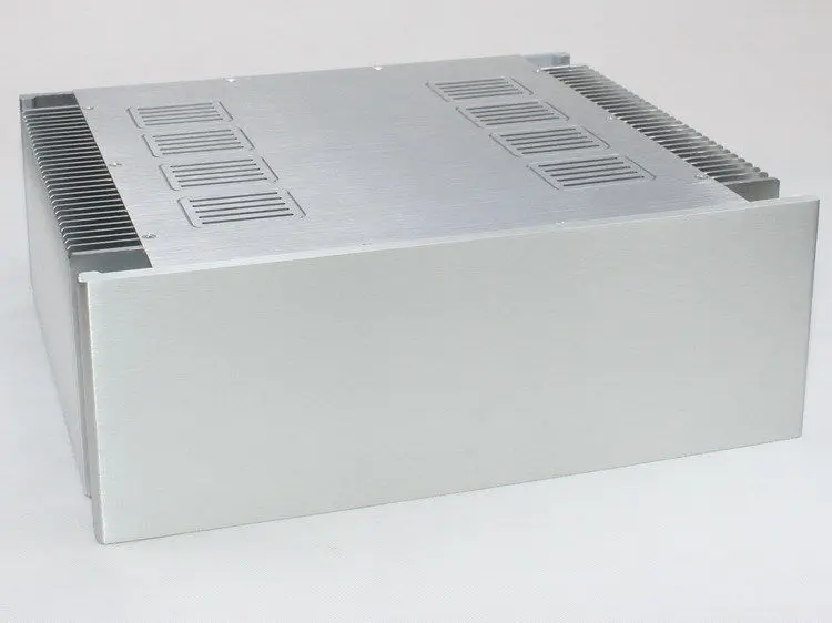 WA85 алюминиевый корпус корпуса чехол для усилителя звука 392x435x155mm|chassis enclosure|aluminium