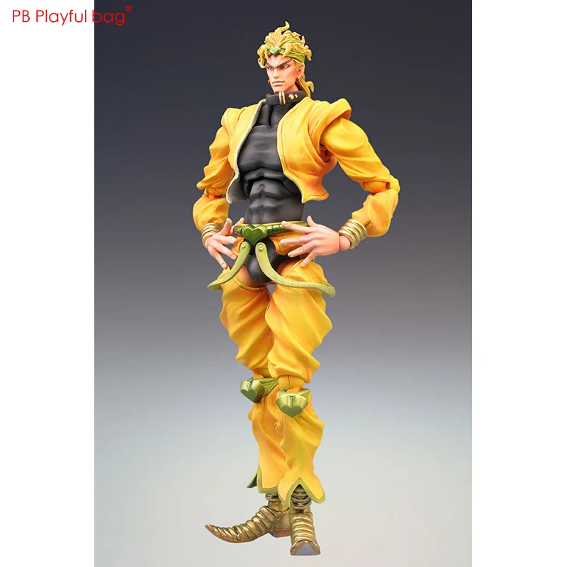 with retail box Подвижная фигурка DIO BRANDO, новинка, фигурка фанатов аниме, любимая фигурка из ПВХ, фигурка из аниме коллекции, лучшие подарки HC71 - Цвет: with retail box
