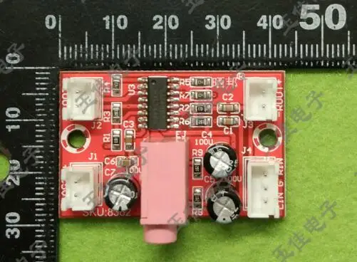 Бесплатная доставка! Мини Плата усилителя мощности LM4863 fever 5 В/2x3 Вт