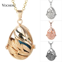 vocheng 4colors angel locket diffuser jewelry angel caller chimer necklace swan jewelry va 1014