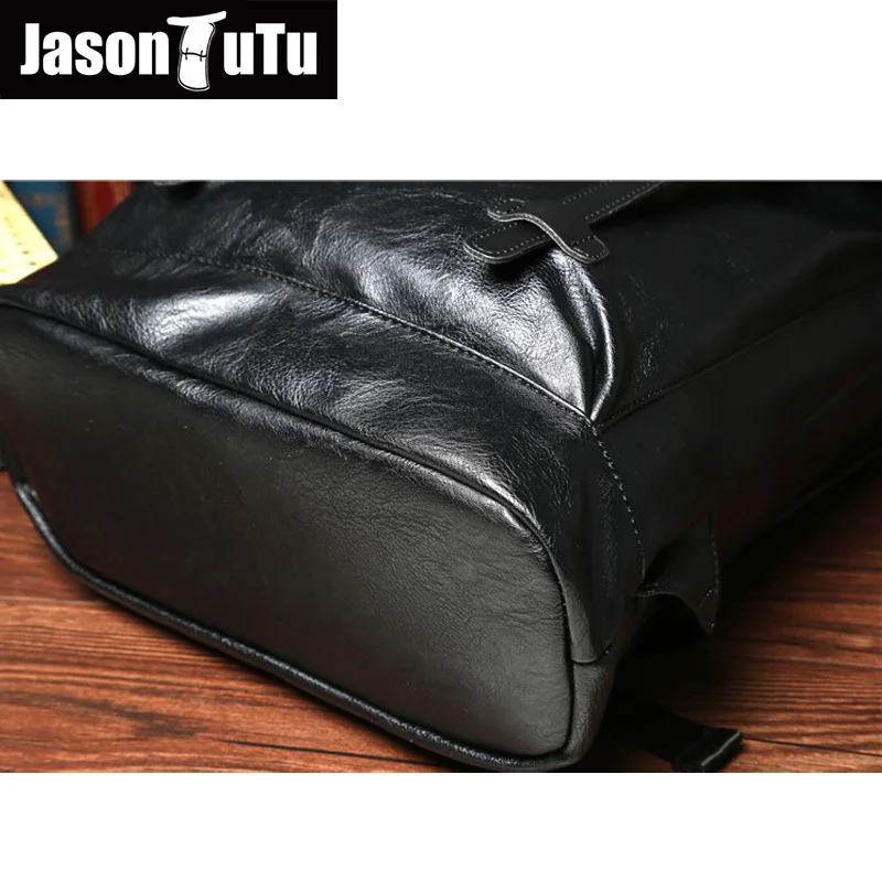 Фирменный дизайн Для Мужчин's рюкзак высокого качества черный Искусственная