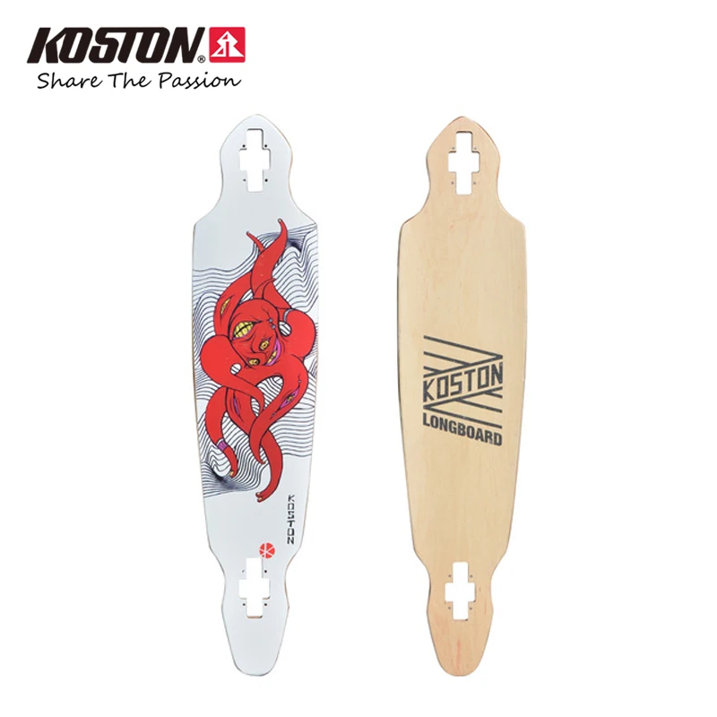 Koston Профессиональный Падение Через Longboard палубе 42 дюймов 8ply Канада клен нажатии