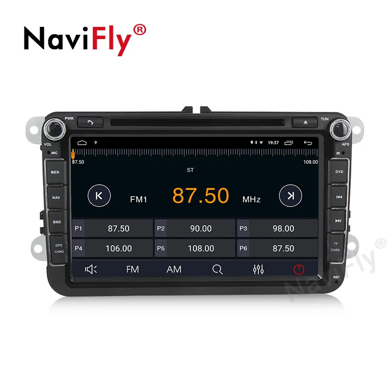 8 дюймов Android 9,1 автомобильный dvd-плеер gps Navi для Volkswagen VW Skoda golf 5 6 touran passat B6 jetta polo tiguan радио FM wifi RDS