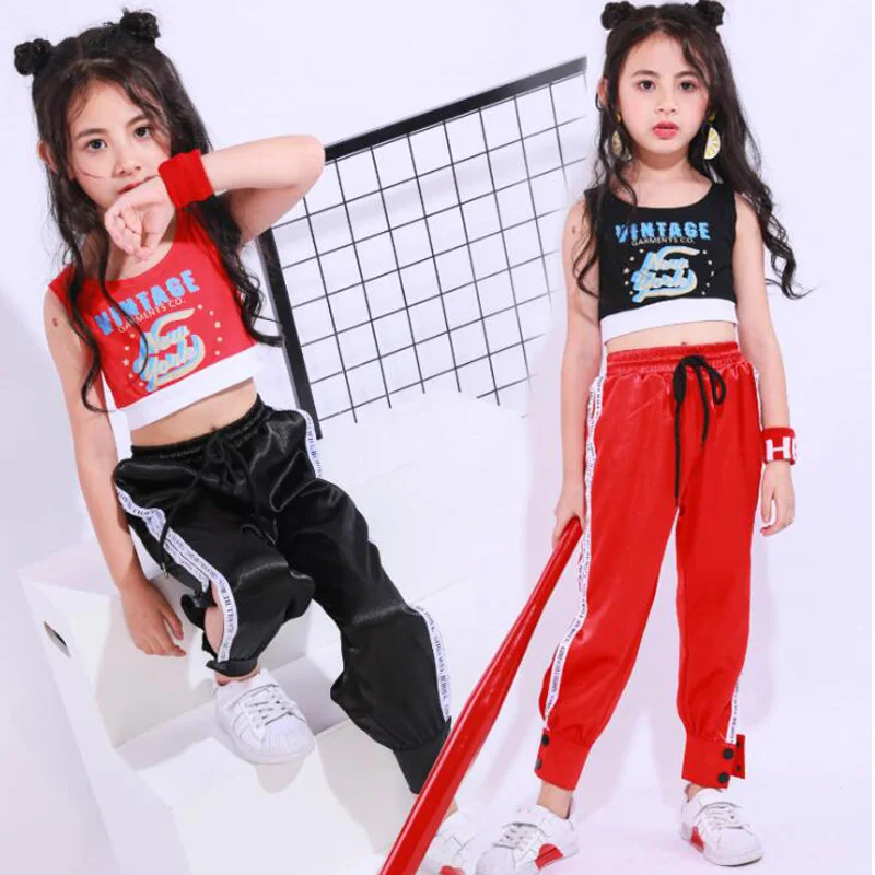 Детская одежда с блестками бальная рубашка штаны танцевальные наряды для