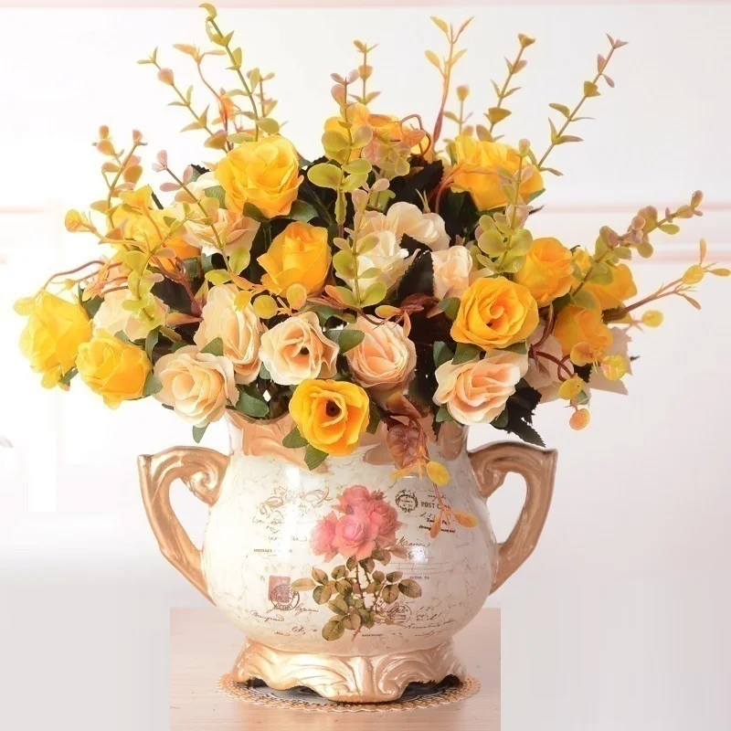 Ev Vaas золото для яррона Dekoratif Vazo Vasi Decorativi Vaso De Flor Teraryum украшения дома аксессуары