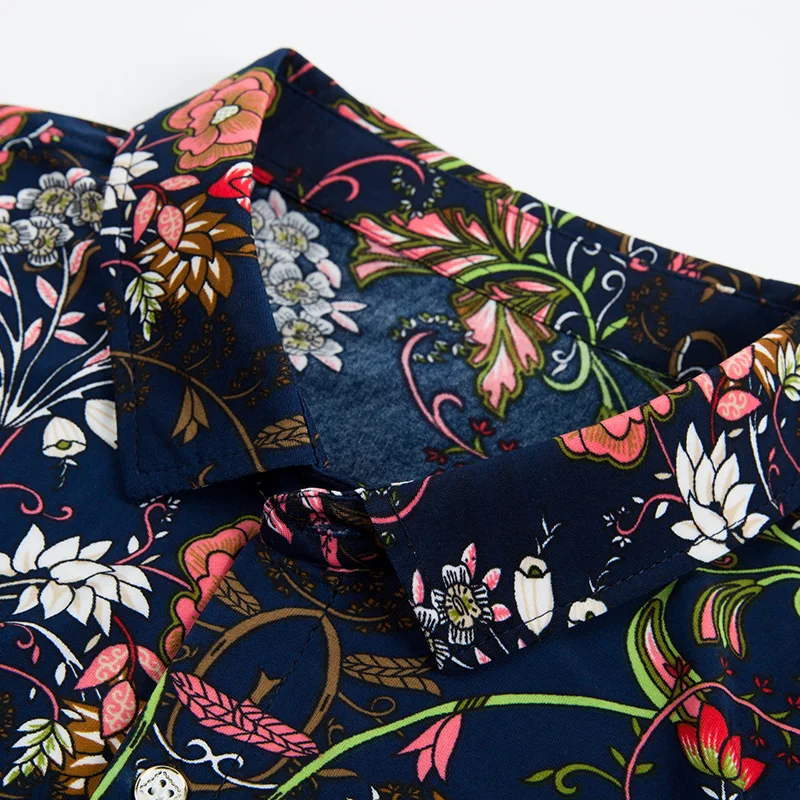 Youth Fashion Shirts Short Sleeve Spring Casual Style High Quality Print Male Clothes 2017 New Arrival Design Shirt | Мужская одежда