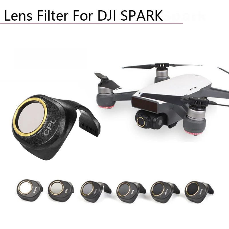 Фильтр для объектива камеры Sunnylife CPL MCUV ND4 ND8 ND16 ND32 набор фильтров DJI SPARK