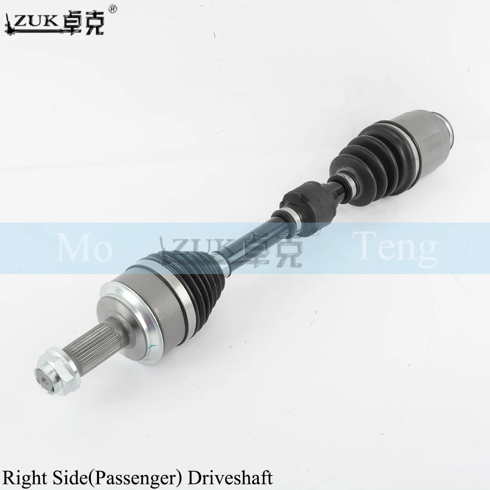ZUK правый пассажирский карданный вал Alxe для HONDA ACCORD CP2 CU2 2.4L AT 2008-2013 левый руль 30x25 зубья 585 мм