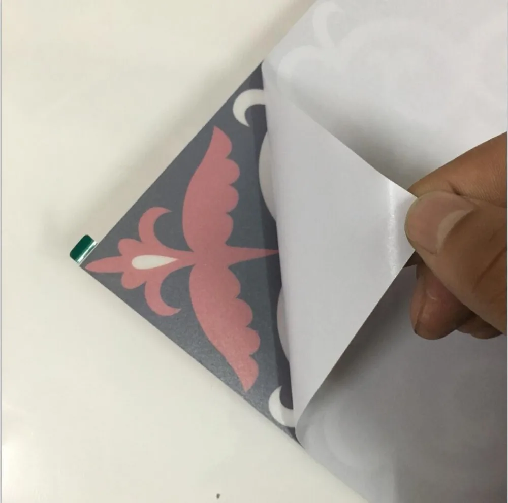 3D эффект геометрии DIY строчка булыжника плитки пол настенные наклейки для кухни ванная комната плитка искусство Фреска линия талии ПВХ настенные наклейки