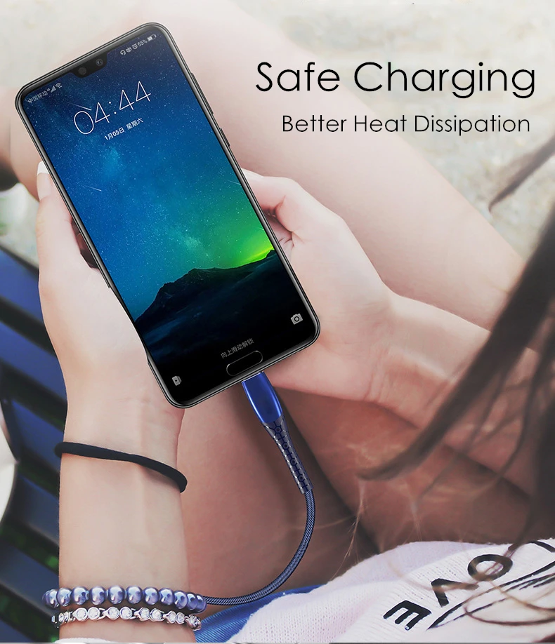 5A супер зарядный usb-кабель type C кабель джинсовый Плетеный Supercharge type C кабель для huawei P20 P30 Lite Pro V20 mate 20