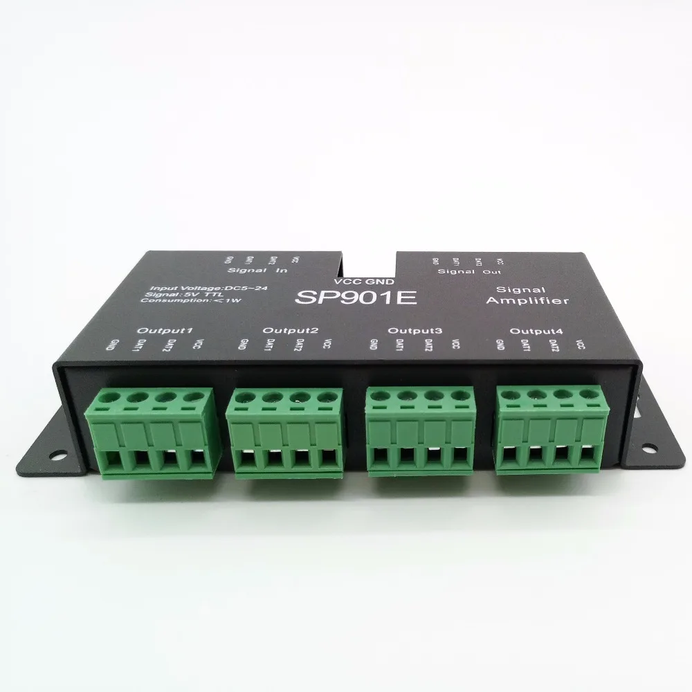 SP901E; 5 групп ttl/SPI усилитель сигнала; DC5-24V вход