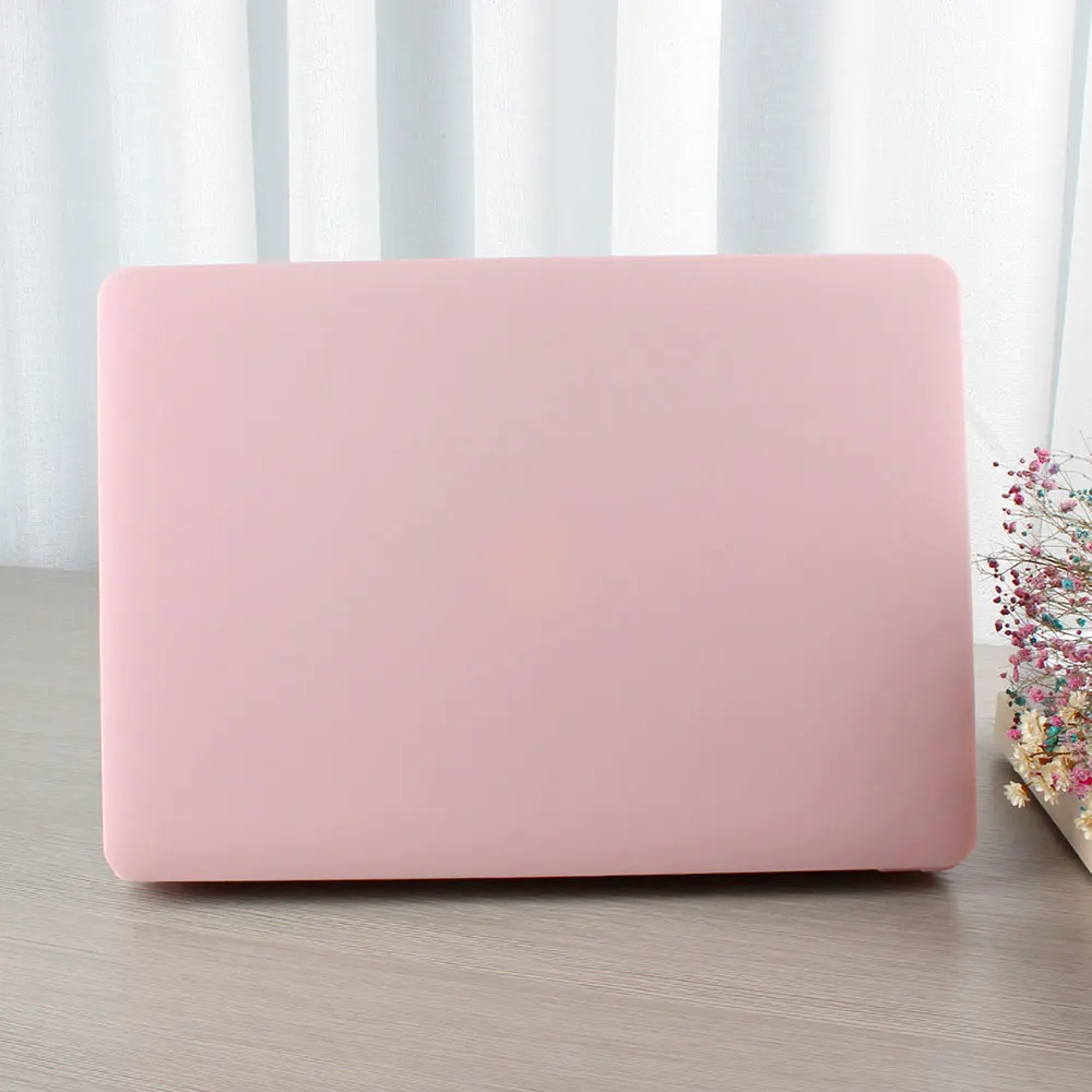 Matte baby pink Кристально чистый матовый жесткий чехол для Macbook Pro 13,3 15 16 A2141 Pro retina 12 13 1" Air 11 13 A1932 корпус для ноутбука - Цвет: Matte baby pink