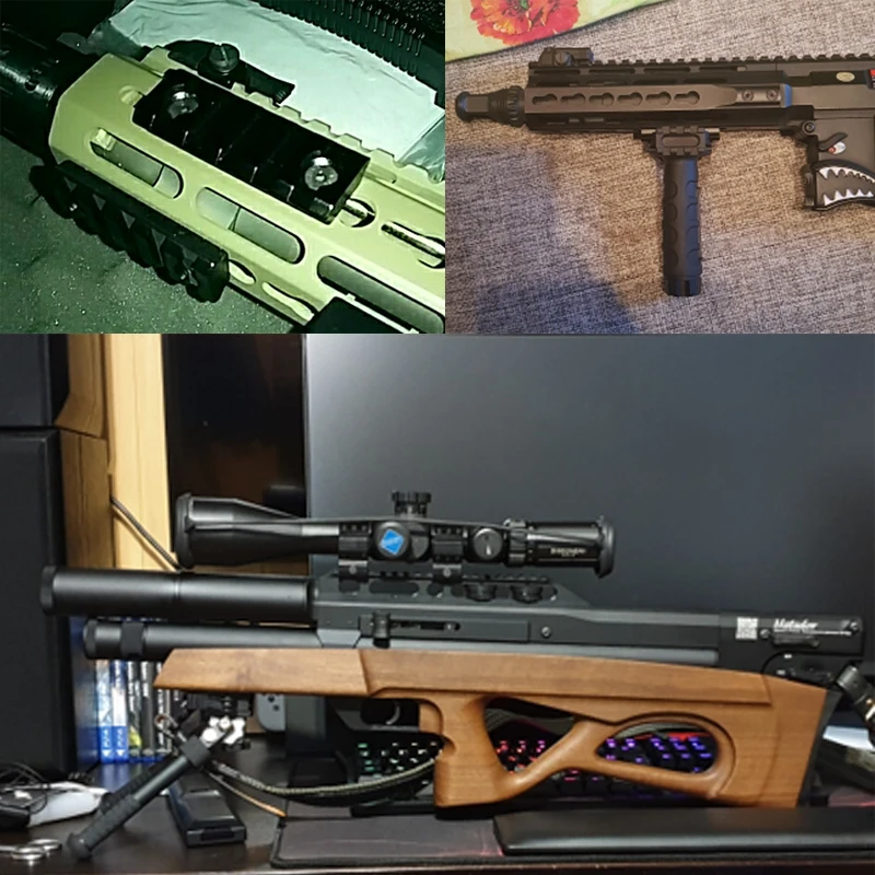 

Tactical Rifle Scope 21mm Mount 5 Slot 54mm Keymod Weaver Picatinny Rail Hunting Shooting Military Aluminum Mount Rails Tool