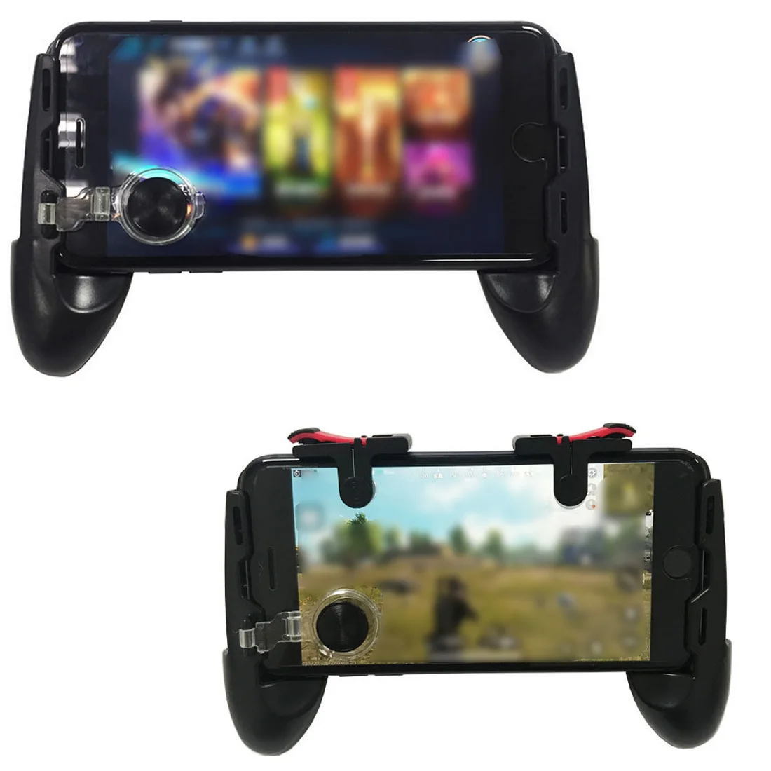Новый мобильный игровой контроллер геймпад + L1 R1 Кнопка пусковой цели L1R1 шутер