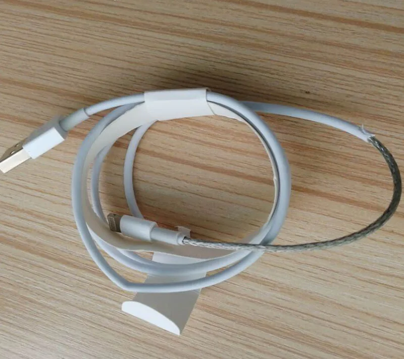 200 шт./лот Белый USB-кабель для зарядки и синхронизации данных 1 м светильника iPad Air